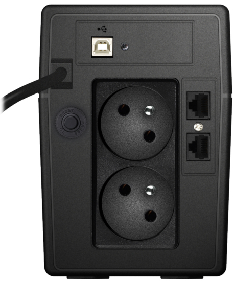 UPS POWERWALKER LINE-INTERACTIVE 650VA 2X 230V PL OUT, RJ11 IN/OUT, USB, LCD