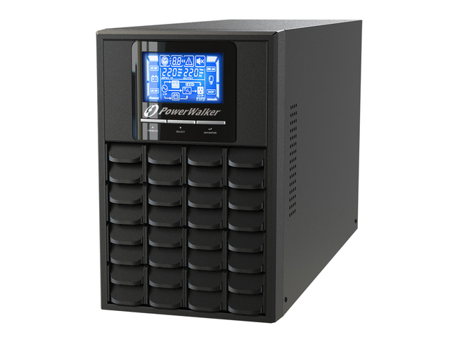 UPS POWERWALKER ON-LINE 1000VA 4X IEC OUT, USB/RS-232, LCD, TOWER