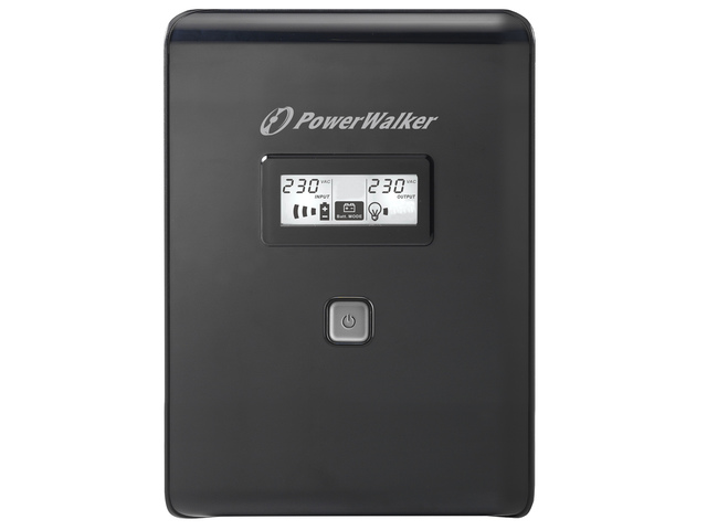 UPS POWERWALKER LINE-INTERACTIVE 2000VA 2X SCHUKO + 2XIEC OUT, RJ11/RJ45 IN/OUT, USB, LCD