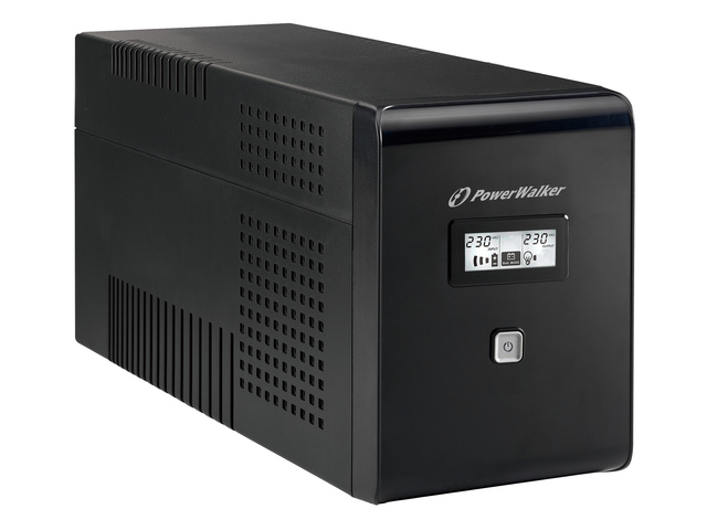 UPS POWERWALKER LINE-INTERACTIVE 2000VA 2X SCHUKO + 2XIEC OUT, RJ11/RJ45 IN/OUT, USB, LCD