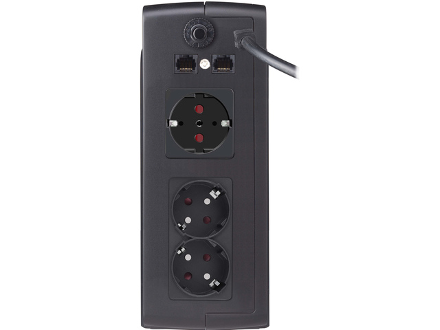 UPS POWERWALKER OFFLINE 1000VA 3X 230 SCHUKO, RJ11/RJ45 IN/OUT