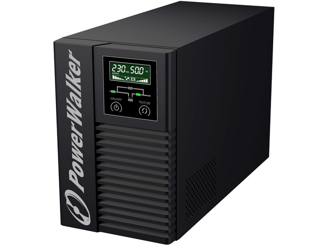 UPS POWERWALKER ON-LINE 1000VA 4X IEC OUT, 2XRS-232/1XUSB, LCD, TOWER
