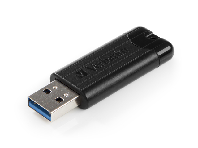 PENDRIVE VERBATIM 128GB PINSTRIPE USB 3.0