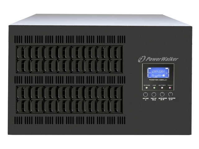 UPS RACK 19'' POWERWALKER ON-LINE 3/1 FAZY 20 KVA CPR TERMINAL IN/OUT, USB/RS-232, EPO, LCD