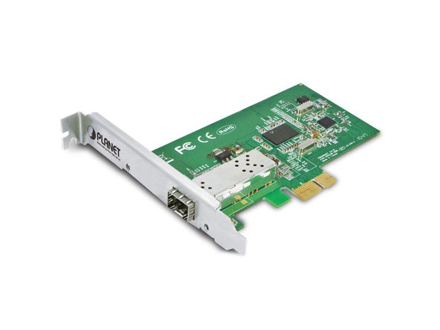 KARTA SIECIOWA PLANET ENW-9701 PCI EXPRESS X1 1X SFP 1GB VLAN