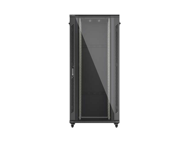 SZAFA INSTALACYJNA RACK STOJĄCA 19" 37U 800X800 CZARNA LANBERG (FLAT PACK)