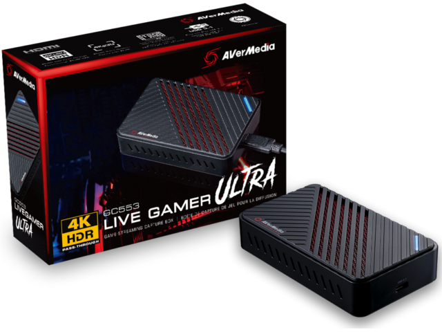 その他 AVerMedia Live Gamer ULTRA 2.1 GC553G2 Amazon | AVerMedia Live Gamer ULTRA 2.1 GC553G2 HDMI2.1 4K/144fps