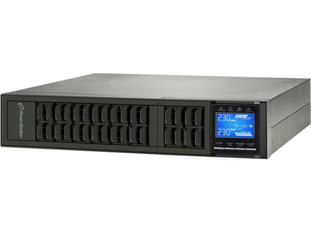 UPS POWERWALKER ON-LINE 6000VA CRS 1X IEC OUT, USB/RS-232, LCD, TOWER, EPO, NIE ZAWIERA BATERII