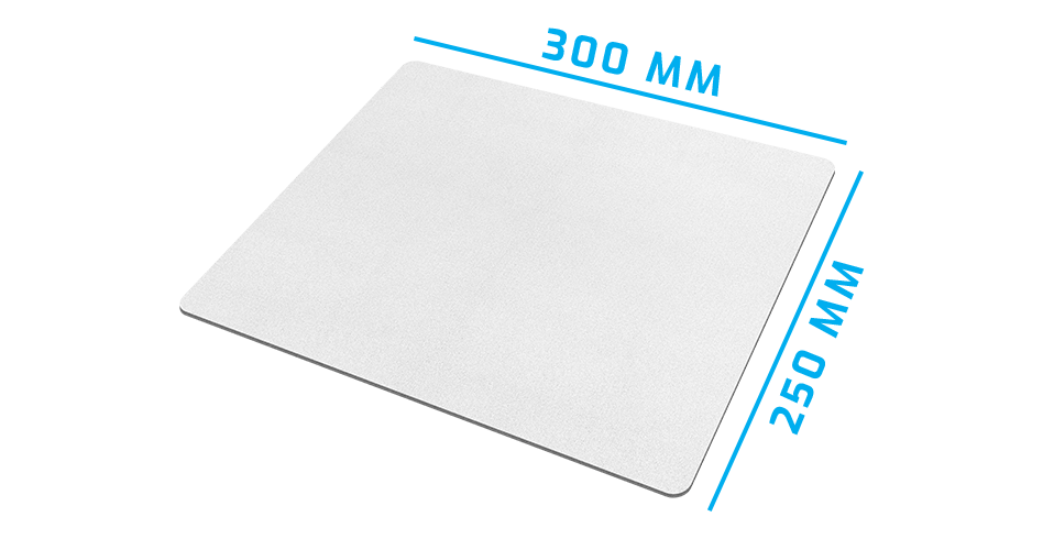 mouse pad natec printable white 300x250mm 4