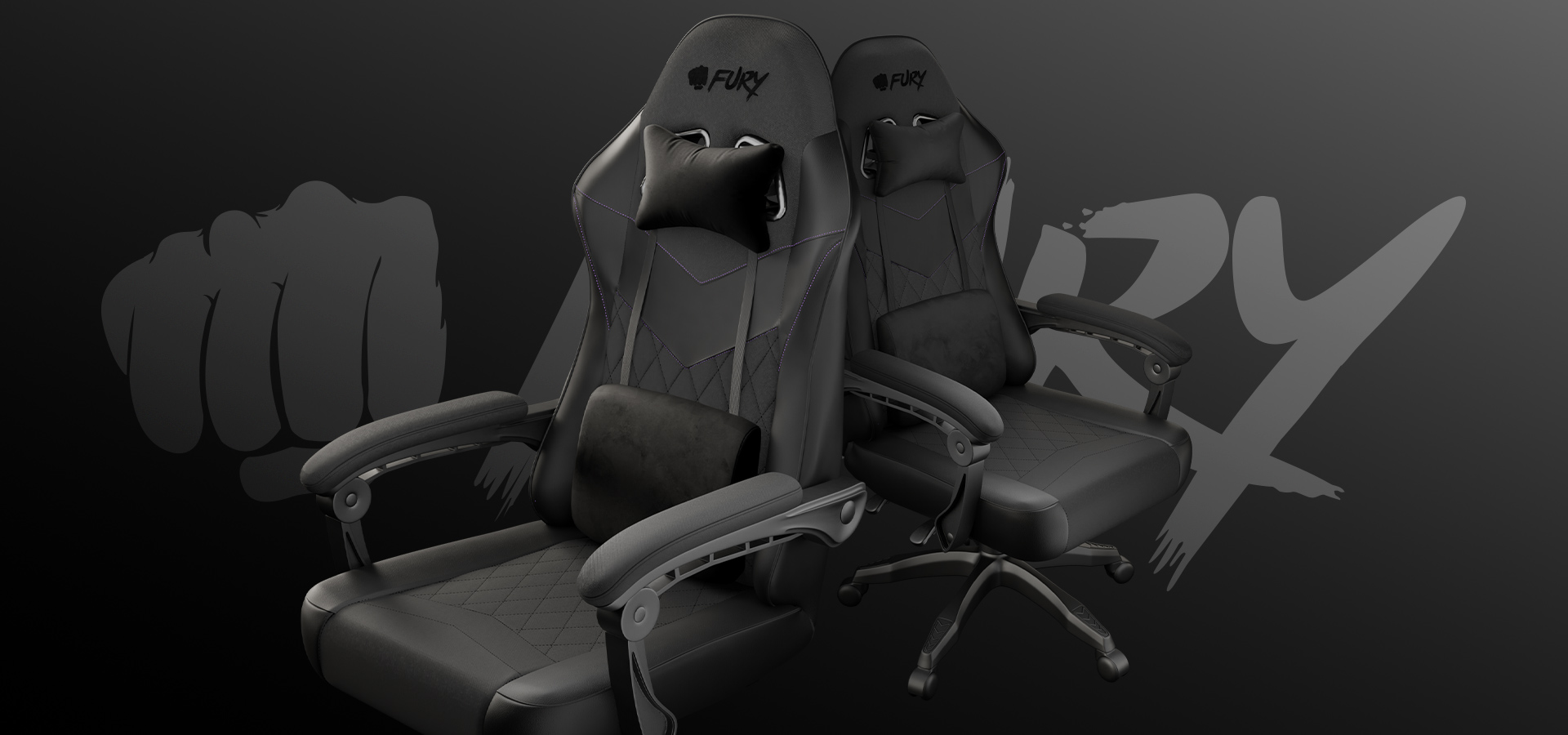 Czarny fotel gamingowy o ergonomicznej konstrukcji i regulowanych podłokietnikach, charakteryzujący się eleganckim stylem