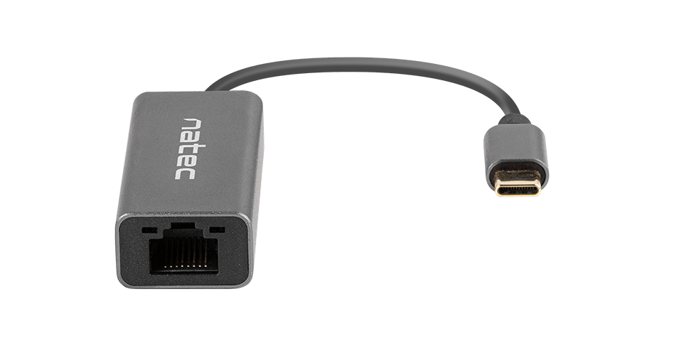 usb–>rj45 ethernet adapter network card natec cricket usb-c 3.1 1x rj45 1gb cable 4