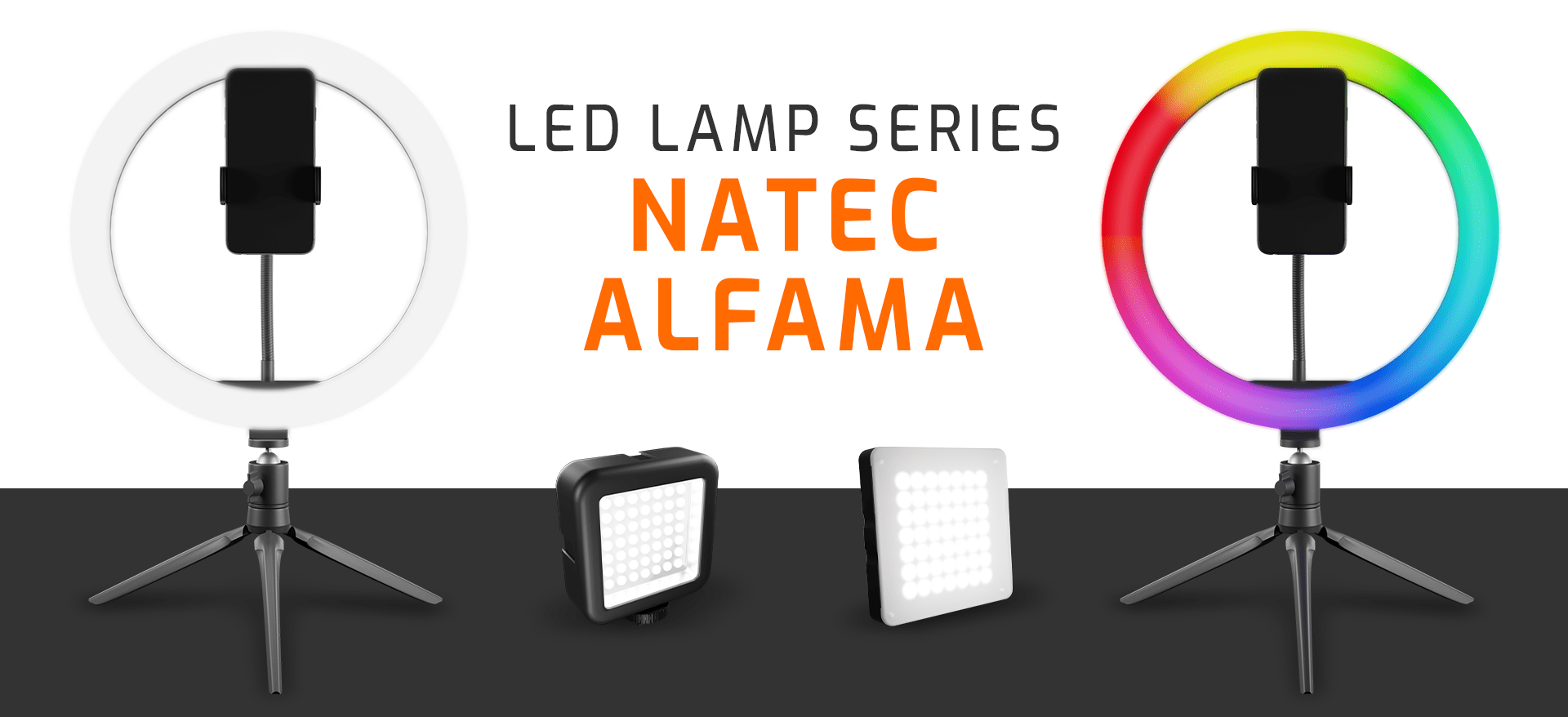 led light natec alfama led color 7
