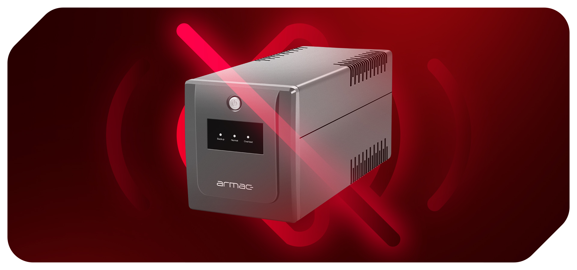 Kompaktowe urządzenie do zasilania awaryjnego z wyświetlaczem i wieloma gniazdami.