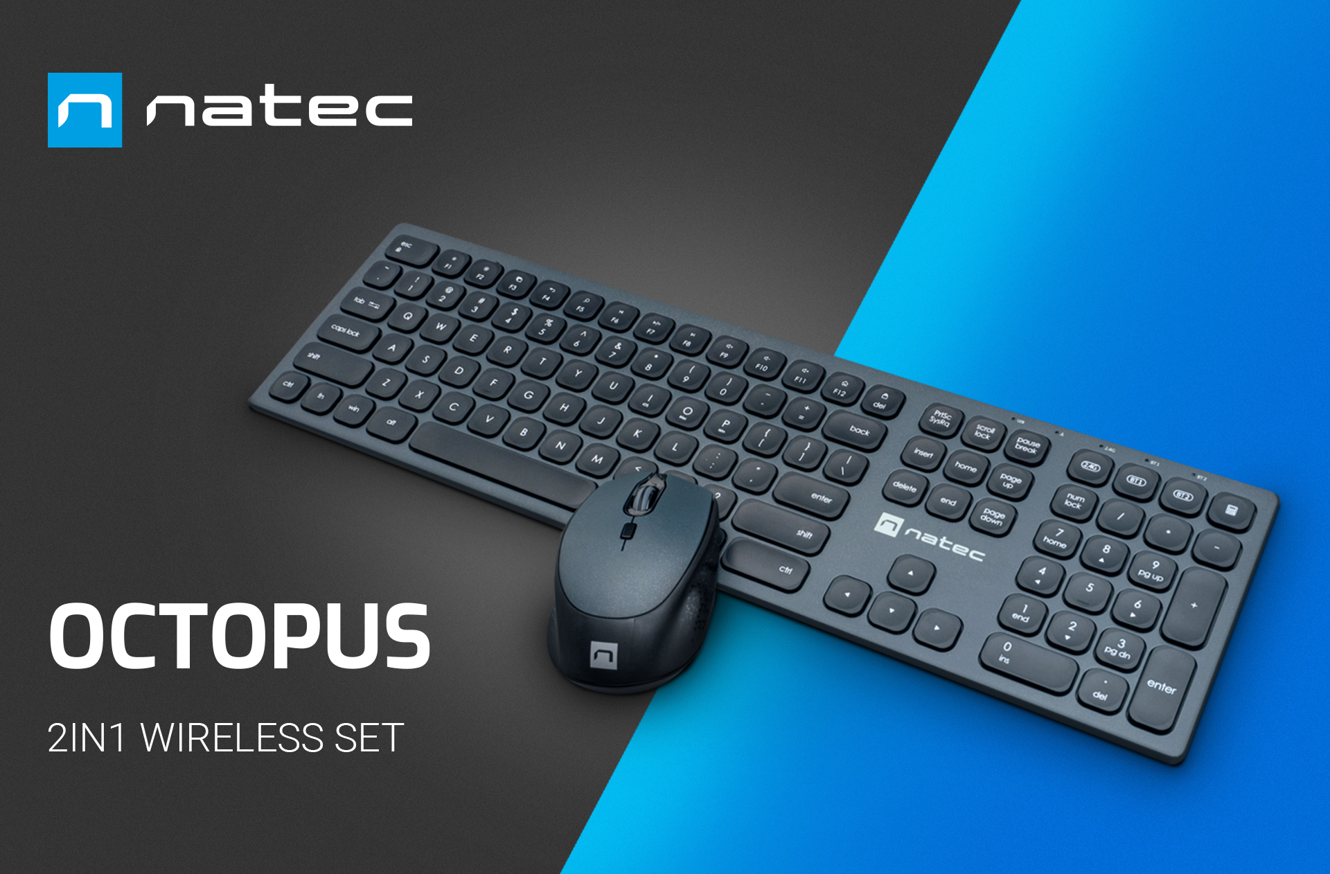 octopus keyboard and mouse