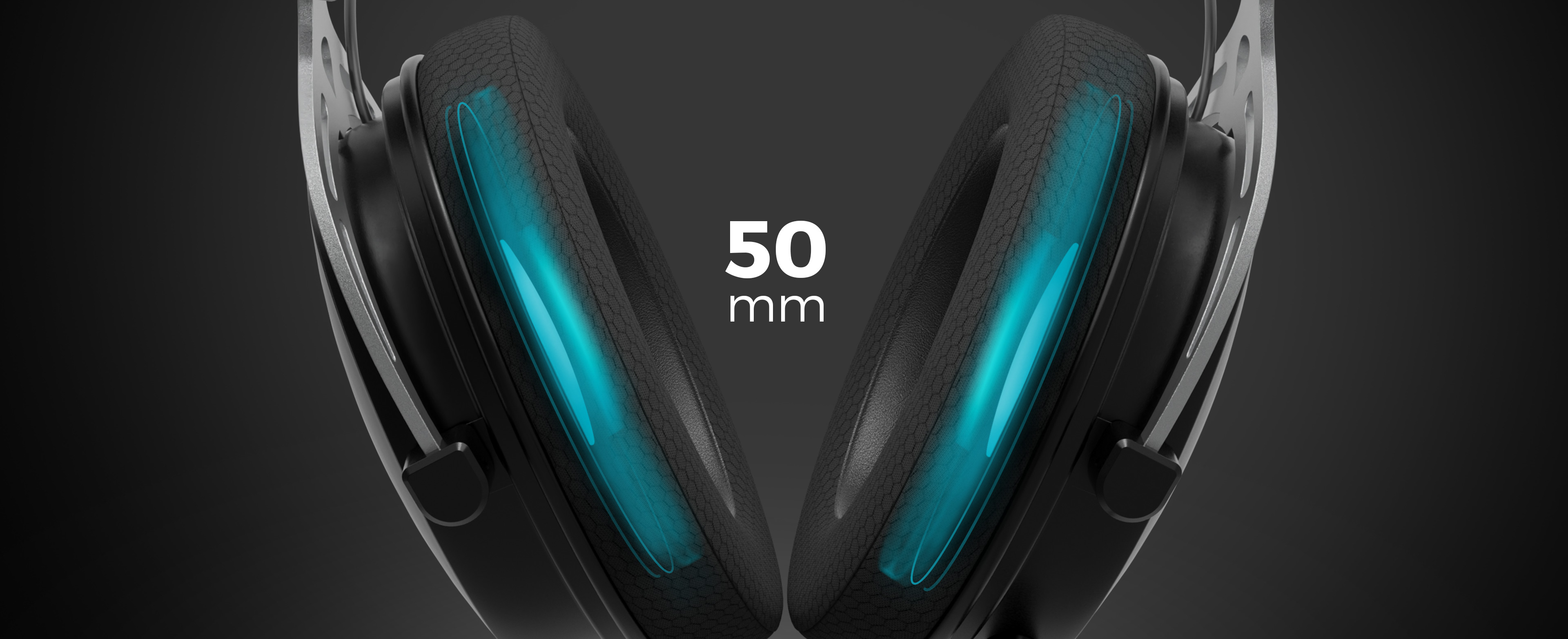 Schwarzer Genesis Toron 531 Over-Ear-Kopfhörer mit Mikrofon, mit 50-mm-Treibern und einem schlanken Design