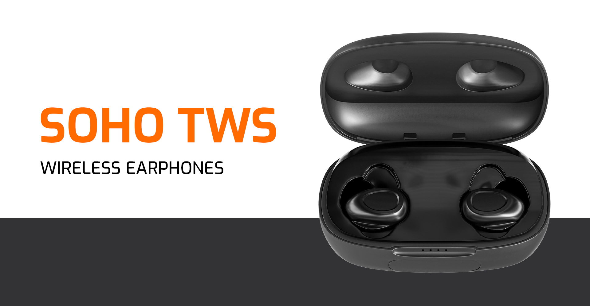 earphones natec soho tws wireless microphone black 1