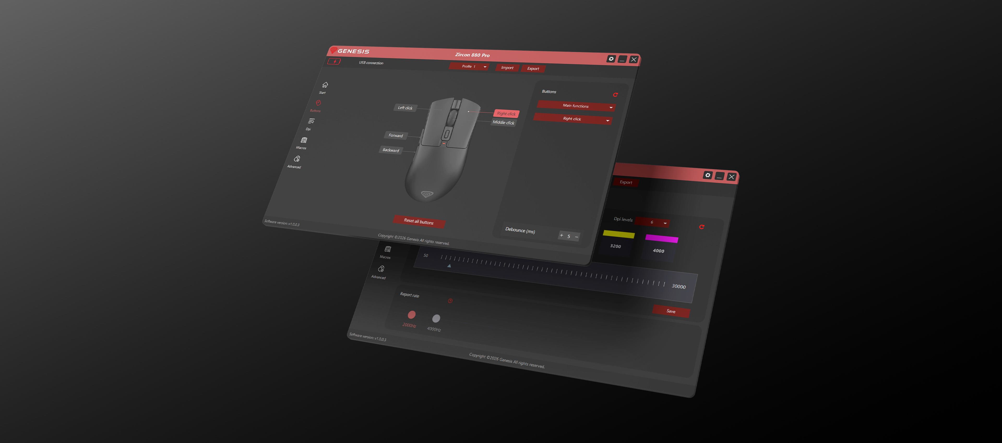 Genesis Zircon 880 Pro Software