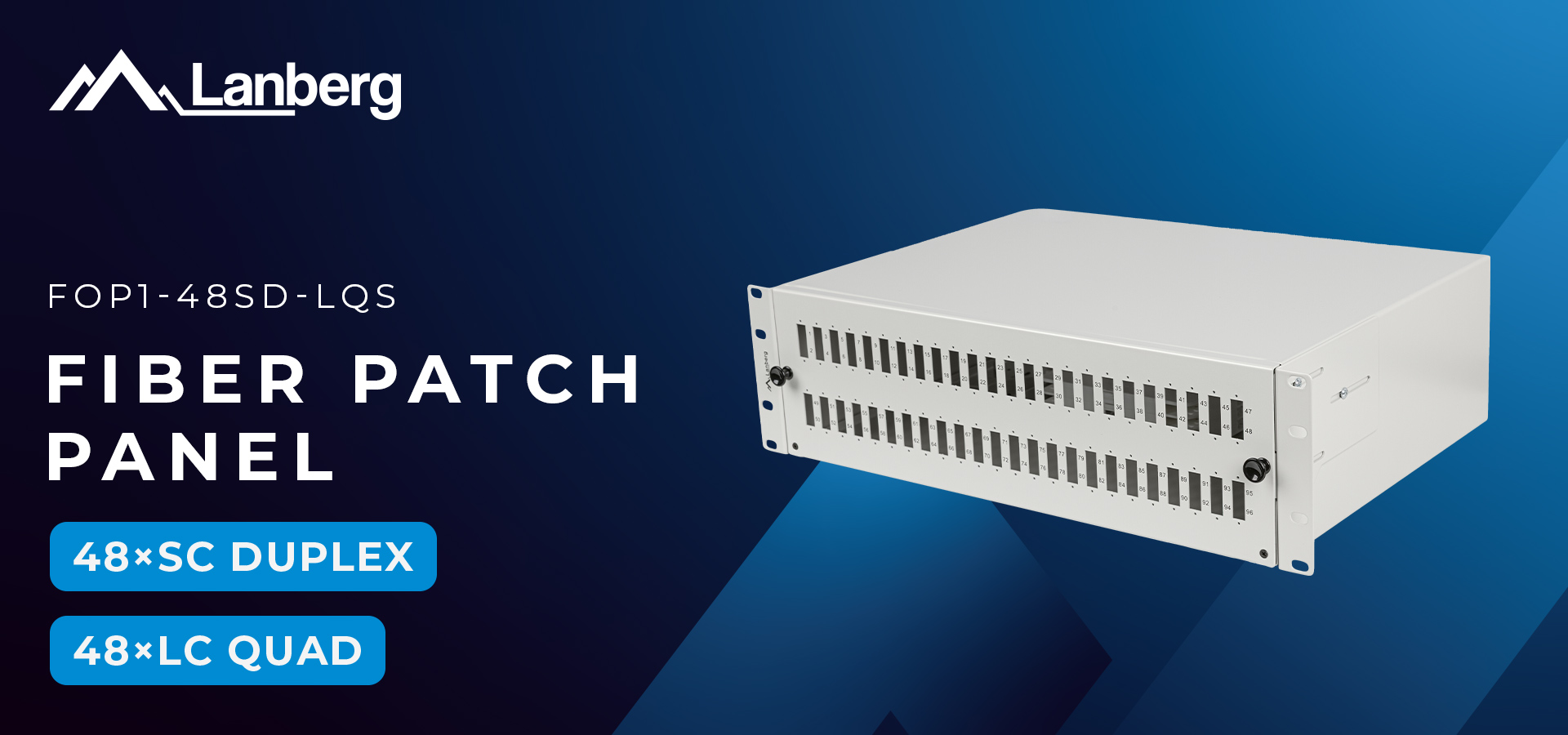 Device for organizing and managing fiber optic connections with multiple slots.