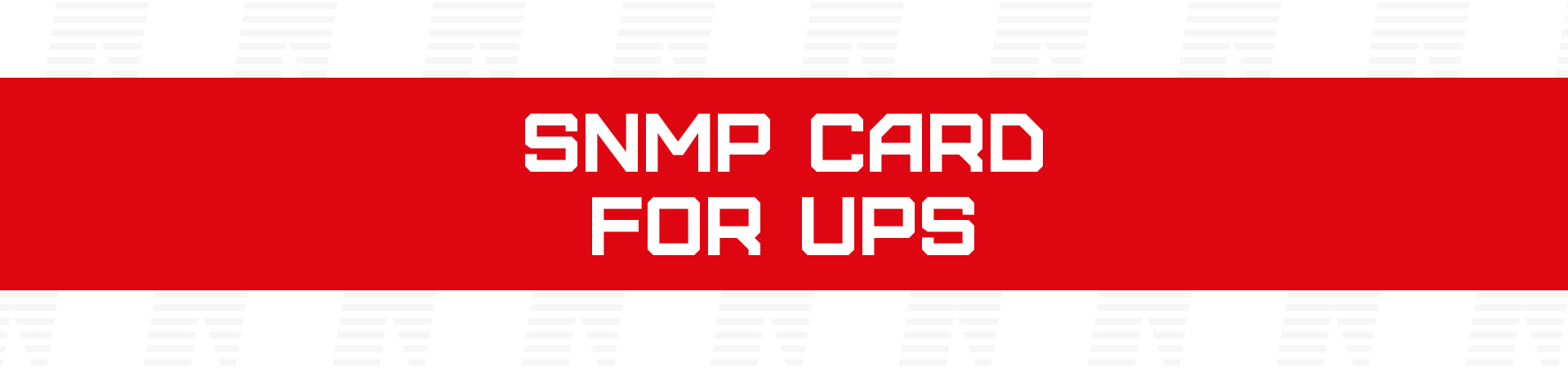 SNMP card for UPS, designed for remote monitoring and management of uninterruptible power supplies